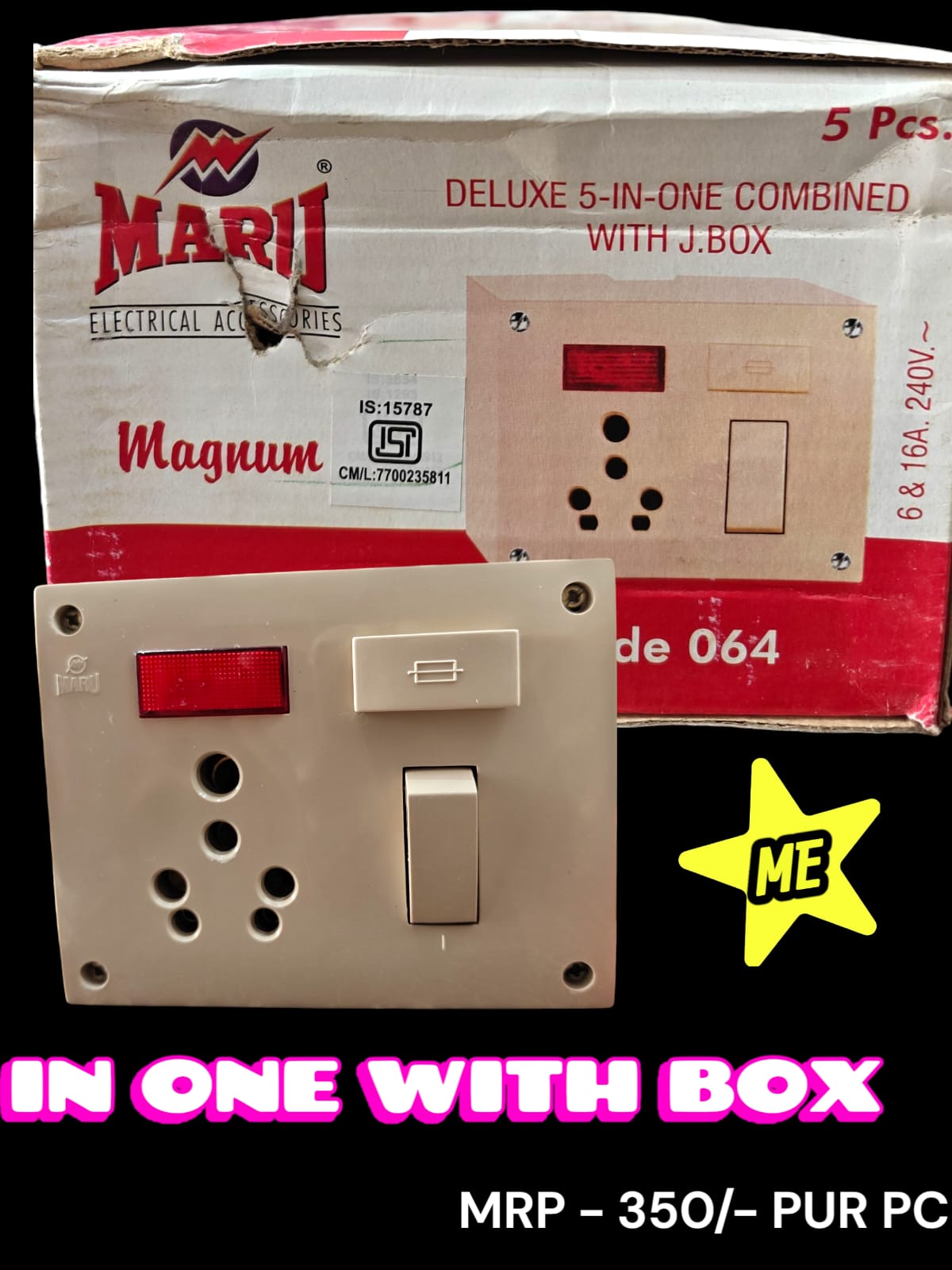 5IN1 WITH BOX 16AM MARU